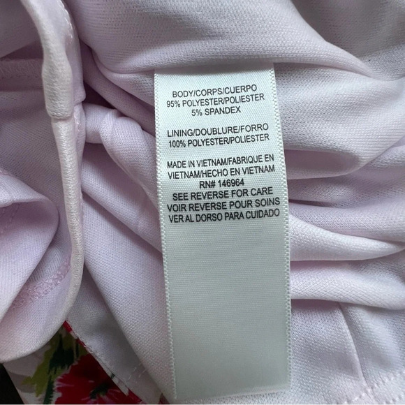 New Julia Jordan Dress, Size 12 Knot Halter Midi Dress, Pink Floral Blush Multi - Picture 15 of 16